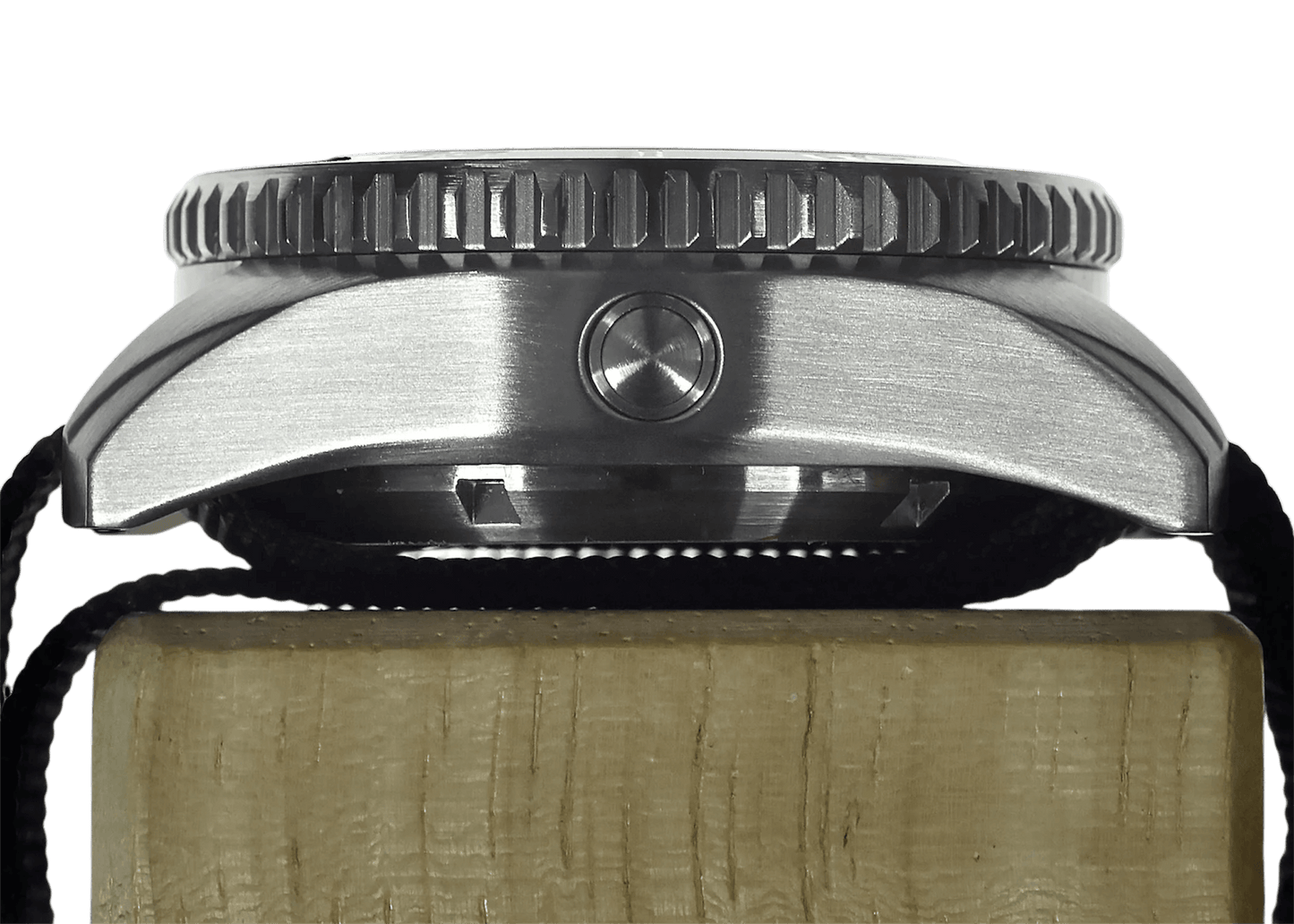 Deep Dive 1000m divers watch, steel edition, 44mm, Super-Luminova, NATO strap, helium escape valve, HEV