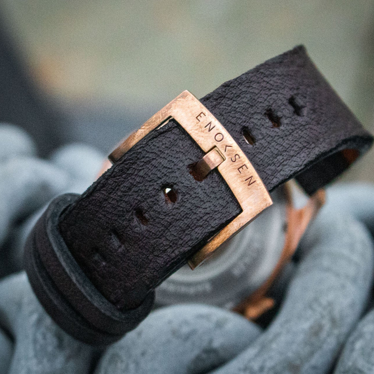 Enoksen 'Fly' E03/B Bronze - Mechanical Pilot's Watch - 46mm