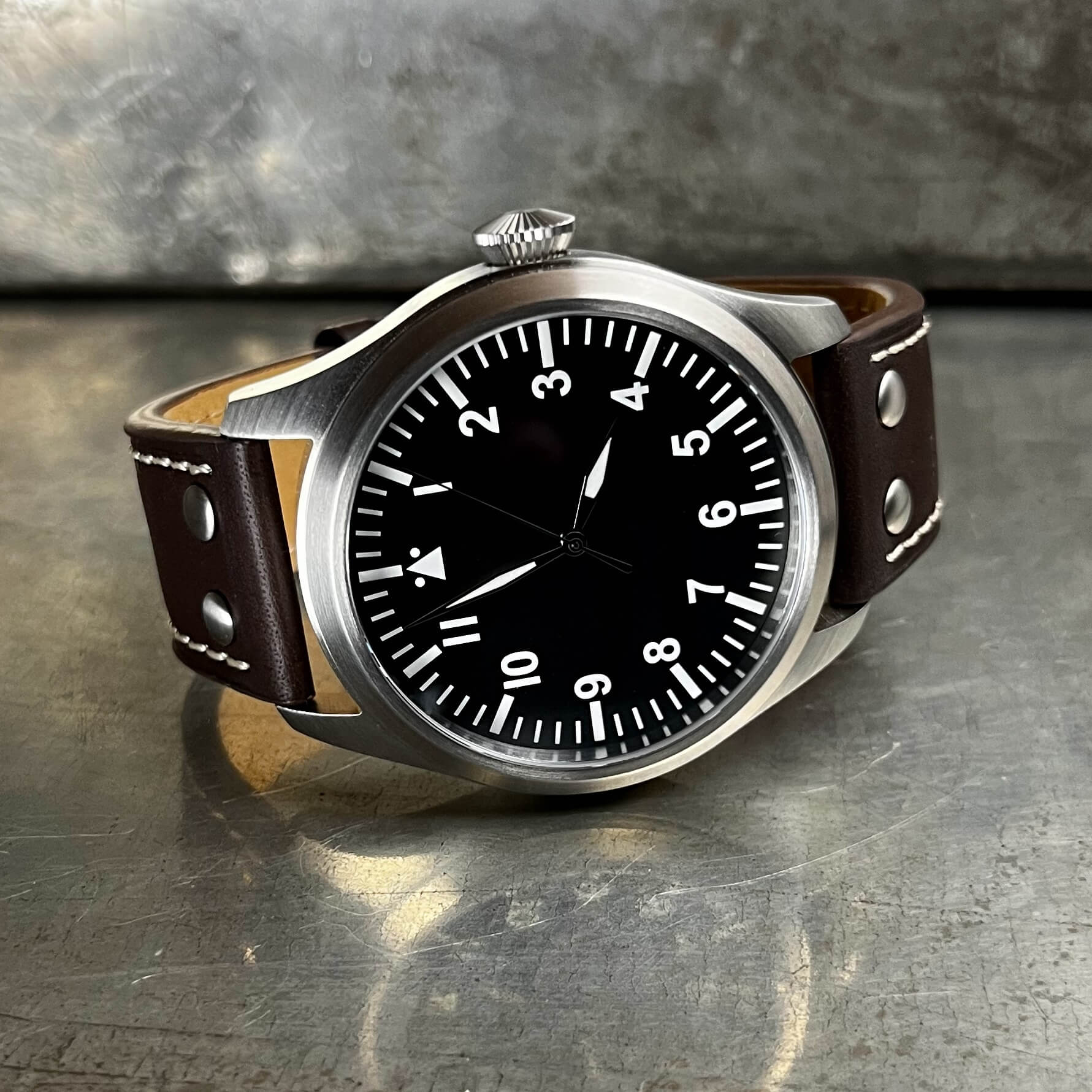 Automatic B-Uhr Pilot Watch | 46mm Type A Beobachtung | Enoksen