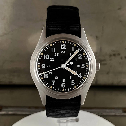 FLY E03/P ◇ Hand Wound Field Watch (W10) - 38mm
