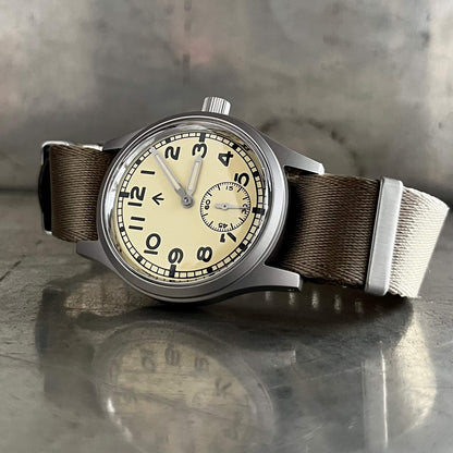 Enoksen FLY E03/T ◇ Dirty Dozen - Automatic - Cream Edition 36mm