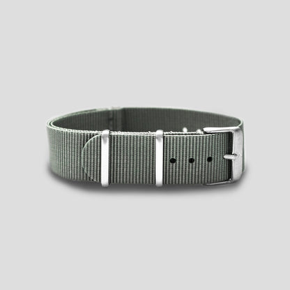 Enoksen G10 NATO Nylon Watch Strap (20mm) - Admiralty Grey
