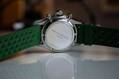 Enoksen KRONO E08/A - Cool Grey/Green Steel - 39MM