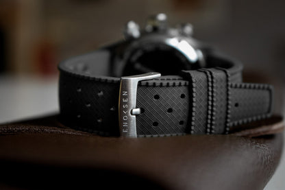 Enoksen KRONO E08/B - Black Reverse Panda Steel - 39MM