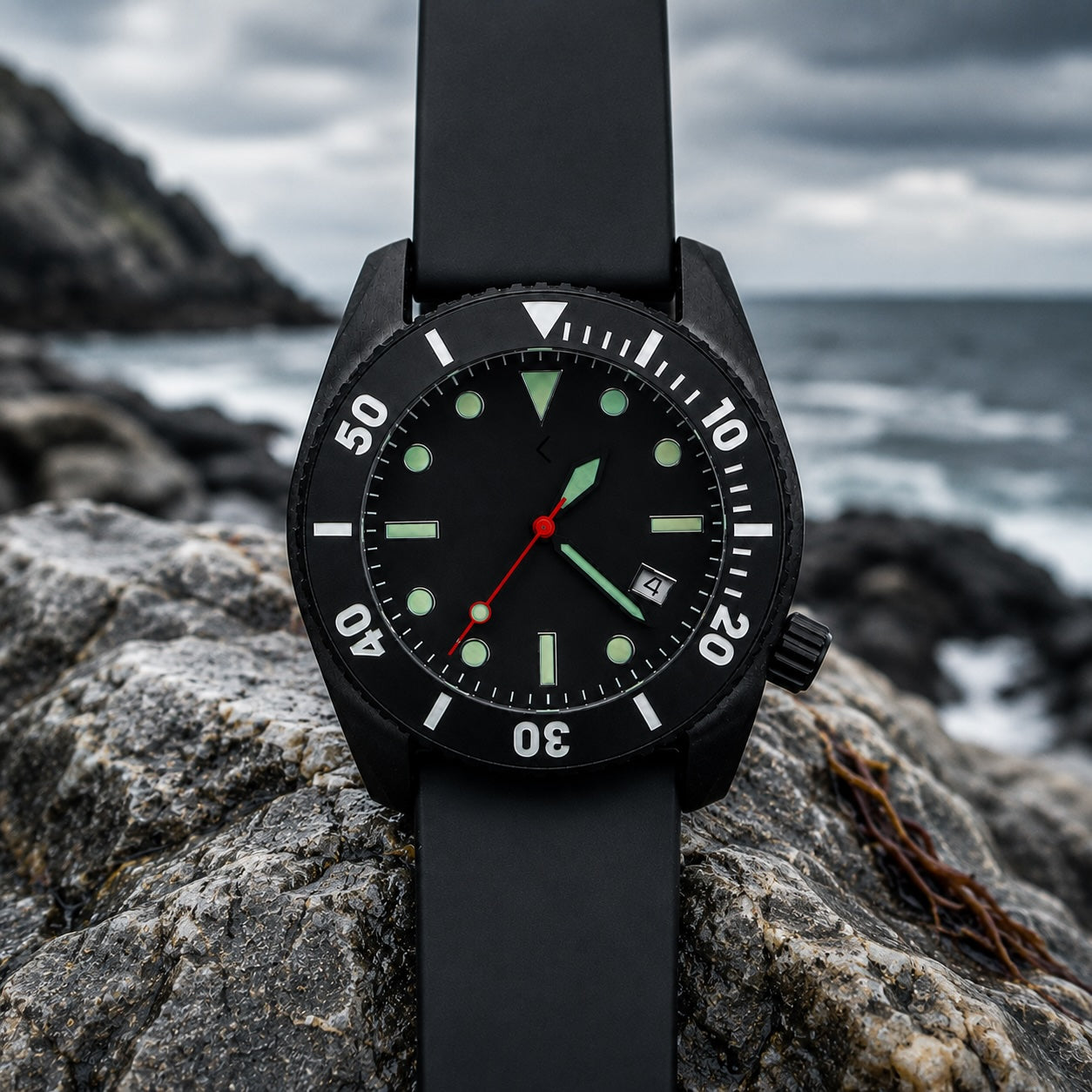 Deep Dive Final Edition ◇ Automatic Dive Watch - 44mm - Black Dial Edition