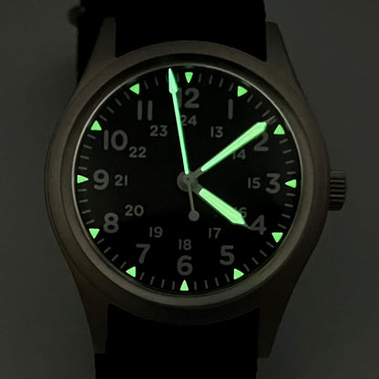 Fly E03/P Mechanical Field Watch (W10) ◇ 38mm