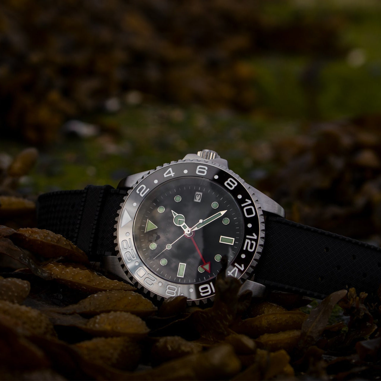 Enoksen ROAM E07/A - Mechanical GMT Watch - 41mm