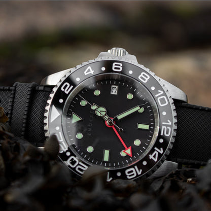 Enoksen ROAM E07/A - Mechanical GMT Watch - 41mm