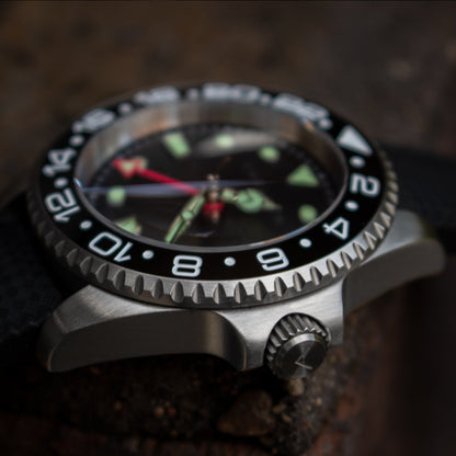 Enoksen ROAM E07/A - Mechanical GMT Watch - 41mm