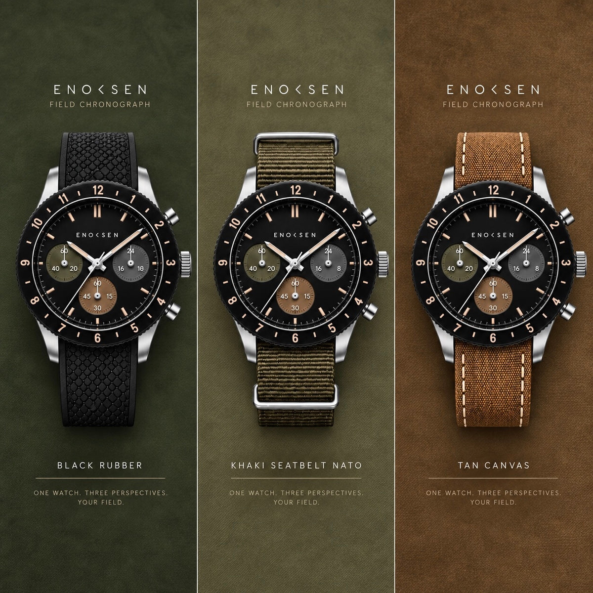 ENOKSEN | FIELD 002 Chronograph - Pre-order Deposit