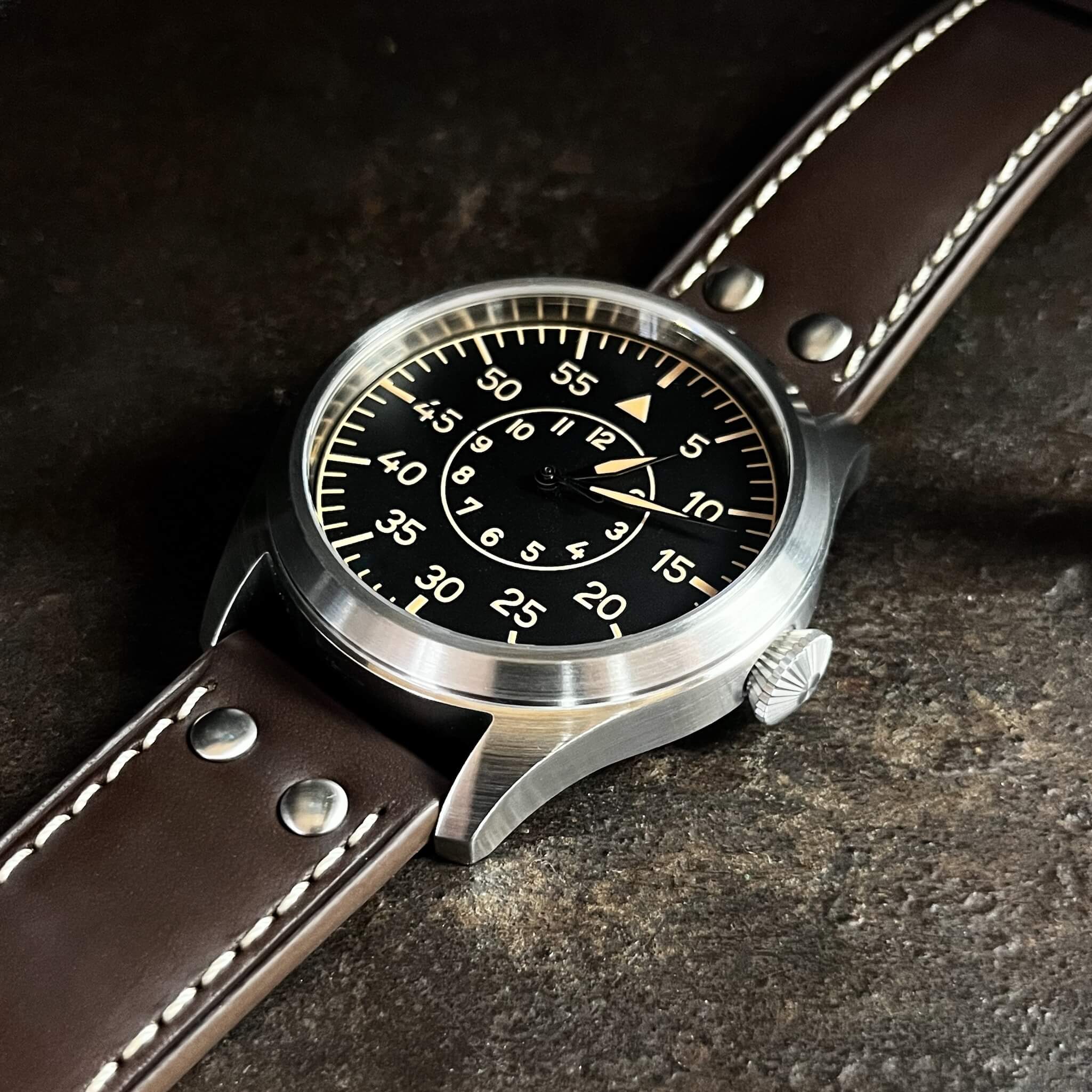 FLY E03/B ◇ Automatic Pilot's Watch - 46mm - Baumuster B – By Enoksen