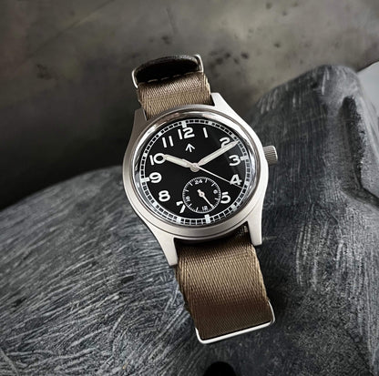 FLY E03/H ◇ Meca-Quartz Dirty Dozen Watch - 36mm - Black Edition