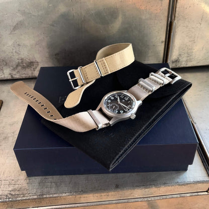 FLY E03/H ◇ Meca-Quartz Dirty Dozen Watch - 36mm - Black Edition