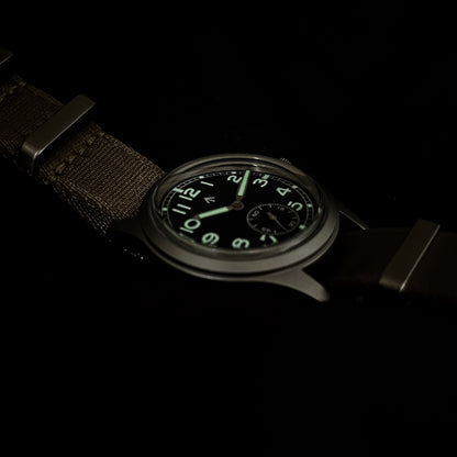 FLY E03/S ◇ Automatic Dirty Dozen Watch - 36mm - Black Edition