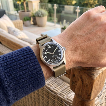 FLY E03/S ◇ Automatic Dirty Dozen Watch - 36mm - Black Edition